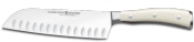 Wüsthof Classic Ikon Crème - Cuchillo Santoku alveolado de 17 cm