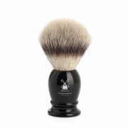 Muhle Classic - Brocha Silvertip Fibre en resina negra