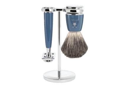 Mühle Rytmo - Juego de afeitar Petrol Blue