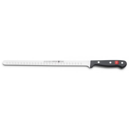 Wüsthof Gourmet - Cuchillo para salmón alveolado de 29 cm