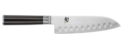 Kai Shun - Cuchillo Santoku alveolado de 18 cm